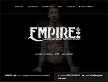 Tablet Screenshot of empire-ink.com